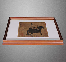 庐山书画装裱配框服务案例